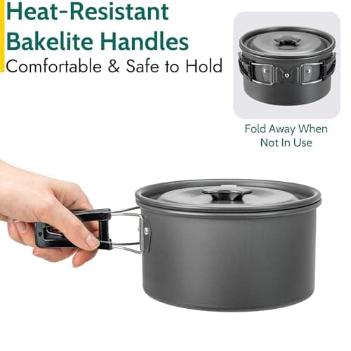 Trail Camping Cooking Set, 2 Person, 16 Piece — view 4