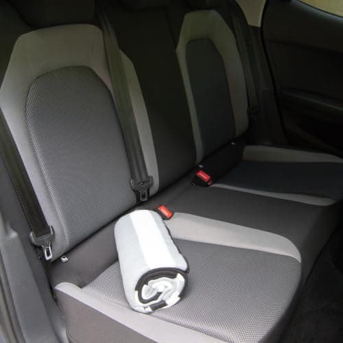 AA Travel Fleece Blanket AA3423 - 100% Lightweight Polyester 150cm x 120cm Black White Grey Stripes — view 3