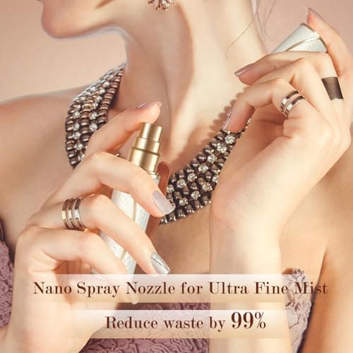 Perfume Refillable Atomizer 5mL Perfume Spray Bottle Leather Material — view 5