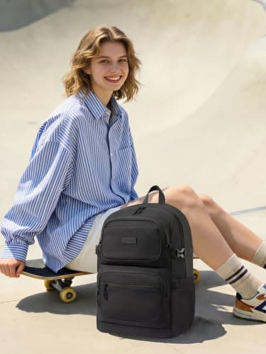 LOVEVOOK Womens Backpack School Bag, 15.6" Laptop Rucksack for Girls Teens — view 2