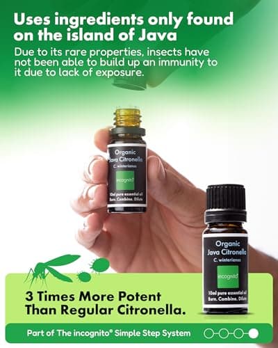 Incognito Organic Java Citronella Essential Oil Mosquito Repellent — view 3