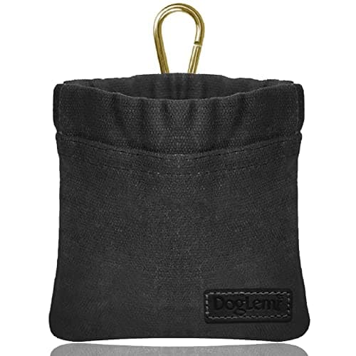 Sheryl&Rain Dog Treat Pouch, Dog Treat Bag with Carabiner, Magnetic Closure