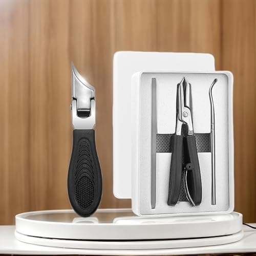 Angled Nail Clippers Slant Cutter Tool Stainless Steel — view 4