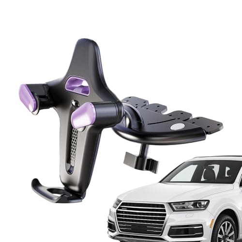Phone Mount for Car with Music Slot 360 Rotation Stand