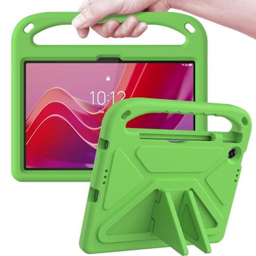 ATOOZ for Lenovo Tab 10.1 2025 Tablet Case Kids, Green