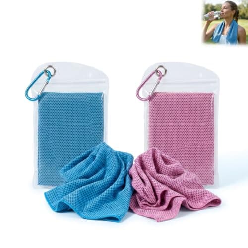 dravix Cooling Towel 2 Pack for Running Gym Hiking Outdoor Sports Quick Dry