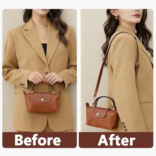 ChioSun Strap for Longchamp Mini Bag, Strap Replacement for Longchamp — view 2