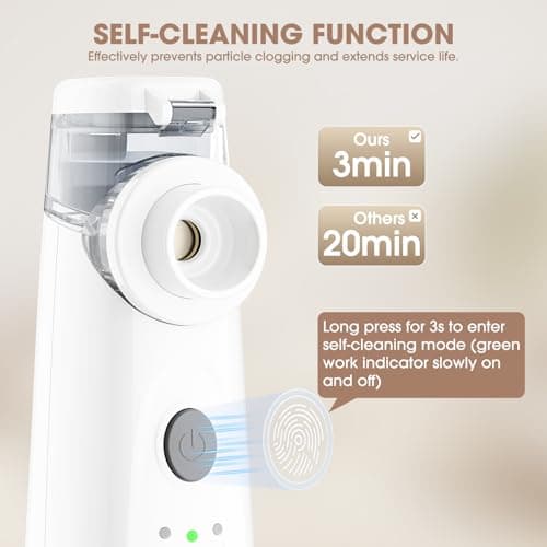 HANGSUN Rechargeable Portable Mesh Nebuliser Machine for Adults & Kids — view 6