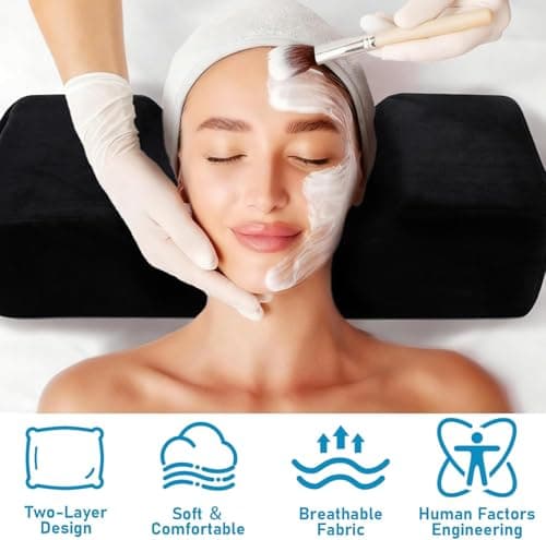 Eidoct Eyelash Pillow, U Shape High Elastic Sponge, Ergonomic Pillow — view 4