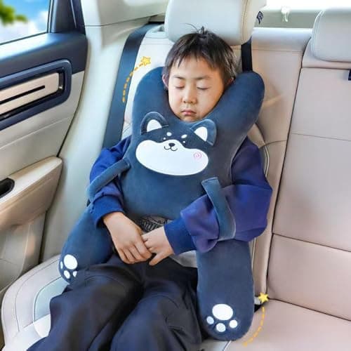 Kids Travel Pillow with Neck Support Animal Toys — view 2