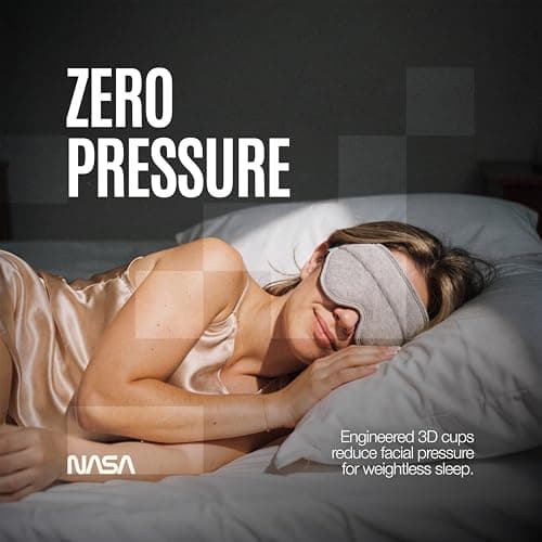 NASA Sleep Mask with LightBlock™ Barrier — view 4