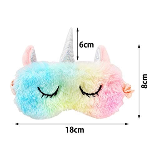 2 Pack Kids Eye Mask for Sleeping, Plush Sleep Masks with Elastic Strap — view 2