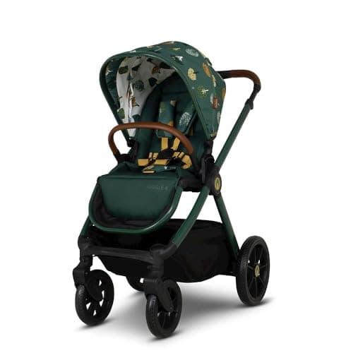 Cosatto Giggle 4 Travel System Everything Bundle | Pram, Pushchair, Carrycot & Tote, Infant Carrier Car Seat & Base | Birth-4 Years, i-Size Group 0 | Compact Fold, Footmuff, Bag, Raincover (Faraway) — view 4