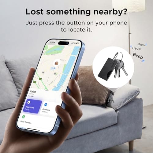 UGREEN FineTrack Slim Wallet Tracker for Apple Find My, 7-Year Battery — view 4