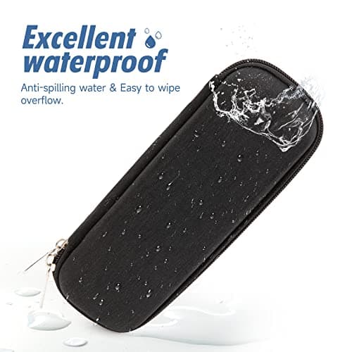 YOUSHARES Insulin Case with 2PCS Nylon Ice Packs - Medicine Cooler for Travel Insulin Cooler Travel Case Insulin Pen Case for Diabetic Supplies (Black) — view 5