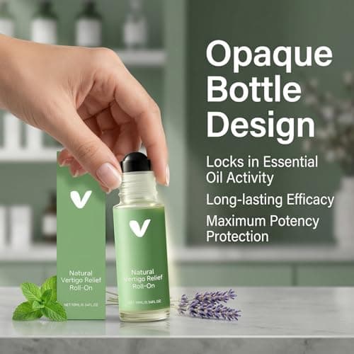 Steady Ear Roll On Oil, Natural Ingredients, Roll On Vertigo Relief, Anti-Dizzy Roll-On, Fast-Acting Combat Travel Sickness, for Relaxation and Daily Comfort, for Men and Women — view 6