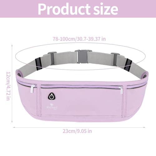 QZLSAYSL Running Belt, Purple Running Belt，Waterproof，Purple — view 2