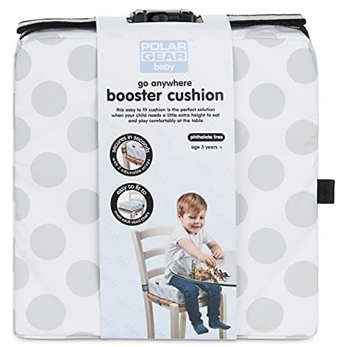 Polar Gear Baby Booster Seat Dining Chair - Toddler Booster Seat, Polka Dot