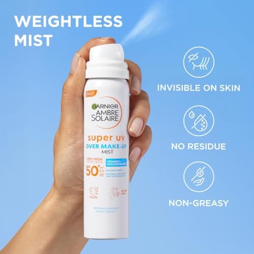 Garnier Ambre Solaire Suncream Over Makeup Super UV Protect Spray Mist 75ml — view 5