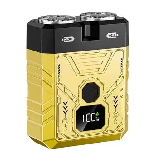 Electric Shaver, ABS Texture, Suitable for Men, Yellow