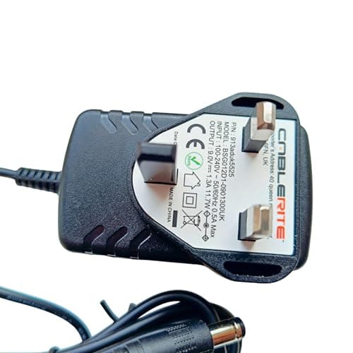 9V Power Adapter for Alesis Nitro Max Kit Mesh Drum Kit UK Plug — view 5