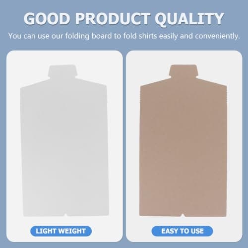 20 Pcs Clothes Folder Folding Board Paper for Shirts and Closets — view 4