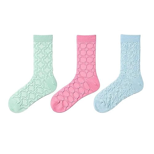 hiking socks Aesthetic No Show Socks For Women Soft & Comfortable Ankle For Women With A Chic Pattern Set (Mint Green, One christmas stocking