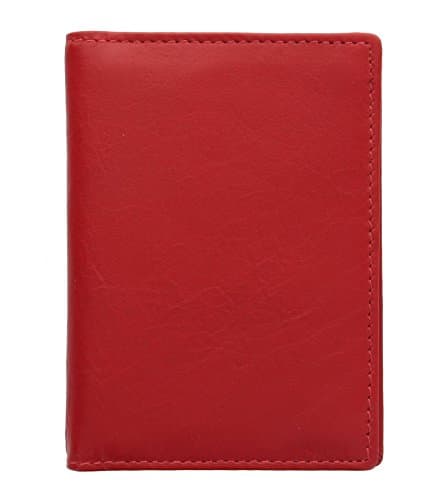 VISCONTI Leather Oyster Card/Travel Pass Holder TC1TC Red — view 2