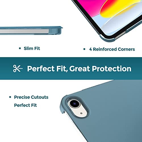 ProCase for iPad (A16) 11th/10th Generation Case 11/10.9 Inch, Teal — view 6