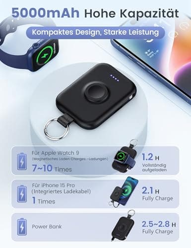 RORRY CharmGo Portable Charger, 5000mAh Portable Charger Power Bank — view 3