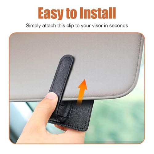 Car Visor Photo Clip 2-in-1 Auto Glasses Picture Magnetic Organizer — view 4