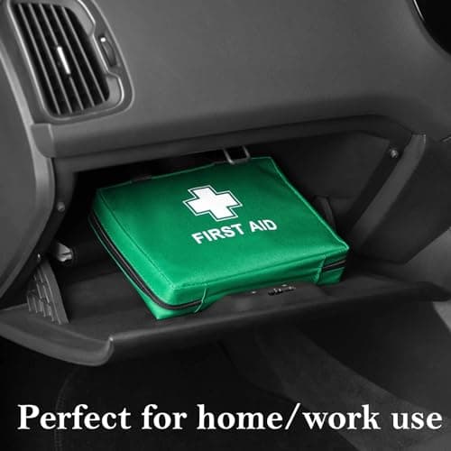 First Aid Kit –93Pcs Emergency First Aid Refill Reflective Bag with Eyewash — view 4