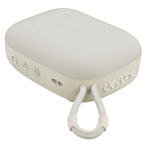 DEFUNC BEAT 5 Bluetooth Speaker, 5W HD Sound, Portable Wireless, IPX7 Waterproof, Up to 6H Playtime, TWS, for Home/Party/Outdoor/Camping, Birthday Gift for Fathers Day Men (Beige)