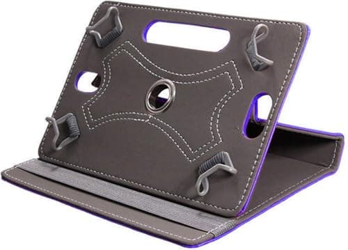 World biz Universal 8 inch Tablet Case, PU Leather Stand Case Folio Cover 360° Rotating Case Fits for All 8.0" Inch Samsung, Lenovo, Acer, Huawei, Sony, iPad, Toshiba Android Tablets (Purple) — view 4