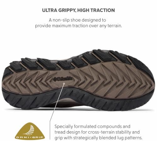 Columbia Men's Strata Trail Low Hiking Shoe, Mud/Tangy Orange, 6 UK — view 3