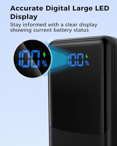 Coblob Power Bank 27000mah, Powerbank Fast Charging with Usb C — view 5