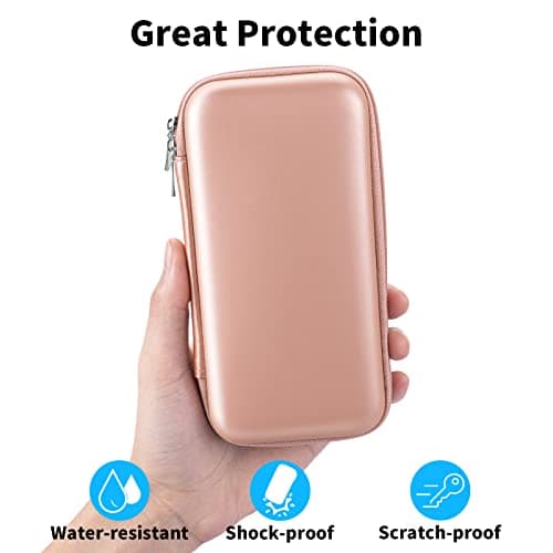 ACOCOBUY Power Bank Case Shockproof Hard EVA Carrying Case for Hard Drive — view 6