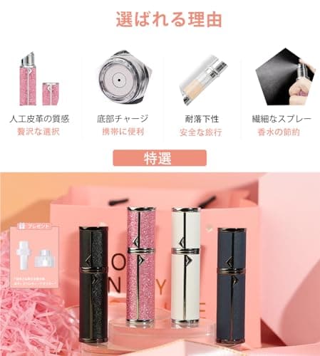 muilsae AB00DB Perfume atomizer,Refillable Perfume Bottle, Pocket Cologne atomizer, Bottom Fill, Suitable for travel and vacation, birthday and anniversary,5ml(Deep blue 5ml) — view 2