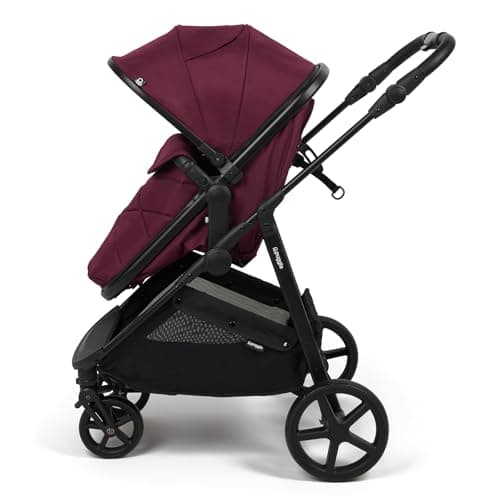 Puggle Monaco XT 2-in-1 Pram & Pushchair Travel System (Burgundy) — view 4