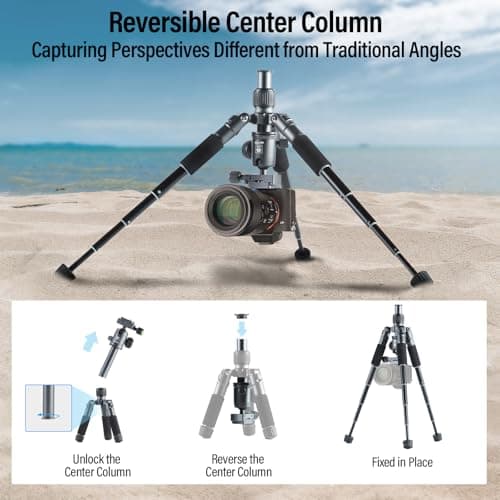 SIRUI Mini Tripod, 20" Compact Desktop Tripod for Camera Phone, AM-TT50 — view 6