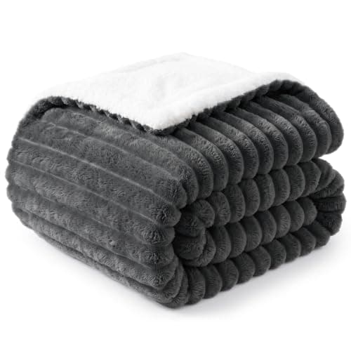 WAVVE Throw Blanket Grey Single 130x150 cm