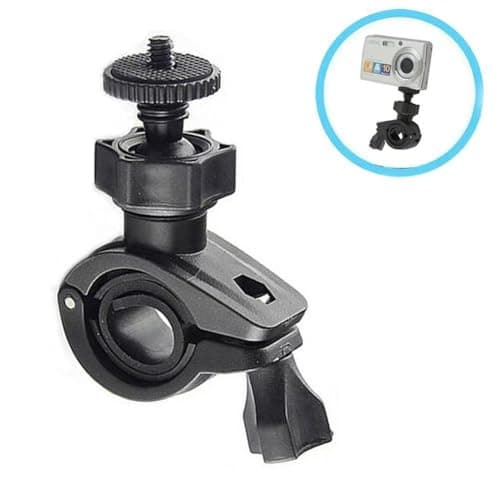 XiXiYang Universal 1/4" Aluminium Alloy Camera Mount for Motorcycle/Bike - 360° Rotatable Action Cam Holder with Quick Release,Handlebar Clamp for Motorbike Motorbikes Motorcycles — view 2