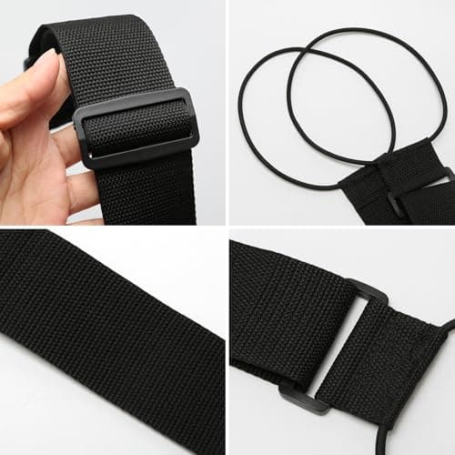 2 Pcs Elastic Fastening Belt for Luggage & Luggage Handle Buckle Straps — view 3