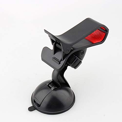 aqxreight Universal Car Phone Mount with 360 Rotation Windshield Suction Cup Holder for Secure and Mobile Device Clamp/Holder Grip Bracket for Hands Free Driving — view 4