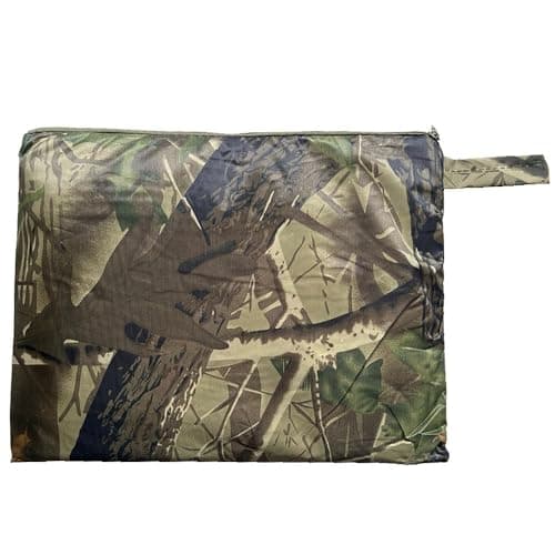 TRIXES Camouflage Waterproof Rain Poncho, Lightweight for Adults - Hiking, Festivals, Travelling and More — view 6