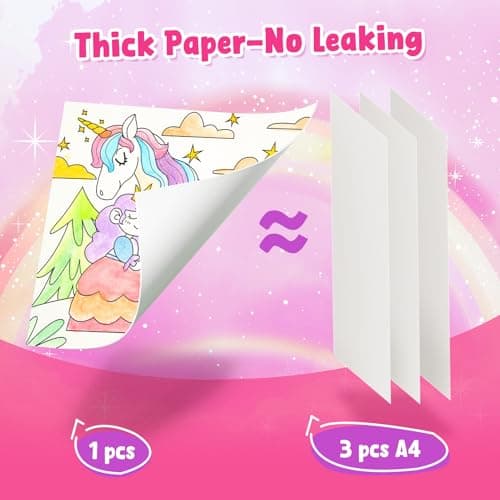 JoyCat Paint with Water Coloring Books for Toddlers (Magical Pony) — view 6