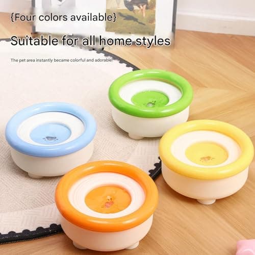 FOLODA Hygienic Spill-Resistant Pet Dog Treat Food Spill Proof Anti Slip Bottom Large Dogs 1500ml Water Dispenser USB Expansion Dock Featuring Pen Storage — view 3