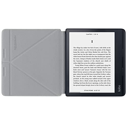 Kobo Sage SleepCover Case, Black, Vegan Leather — view 3