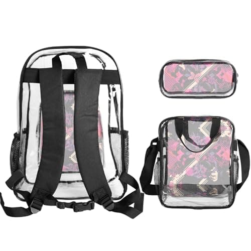 WZYCWB floristry Patterned backpack set (lunch bag and pencil case) | Perfect for school, work, business trips, and travel. — view 2