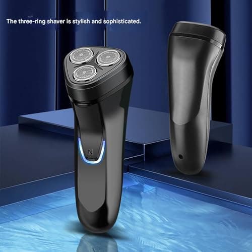 Pocket Sized Electric Shaver with Recharging Face Hair Trimmer Texture Perfect for Business Trips and Gym USB Charging Men Shaver — view 6